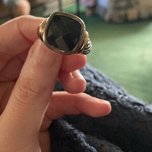 Sterling silver cocktail ring